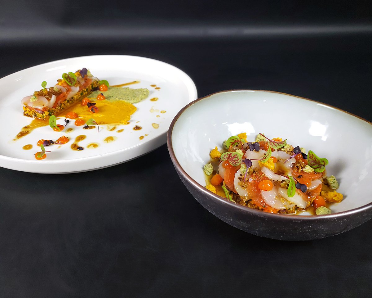 French Classic Carpaccio Plate French Classic Carpaccio Plate
