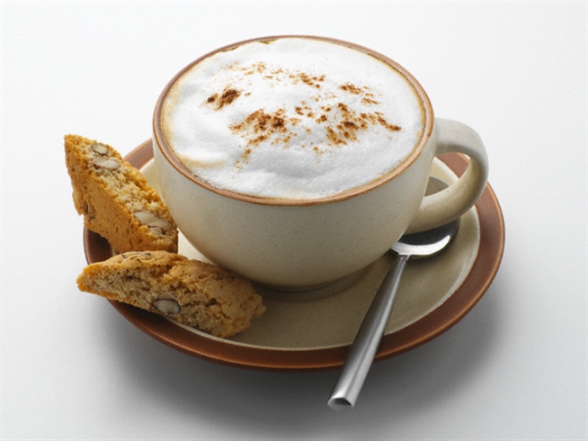 Enjoy a cup hot Cappuccino like Italians do!
